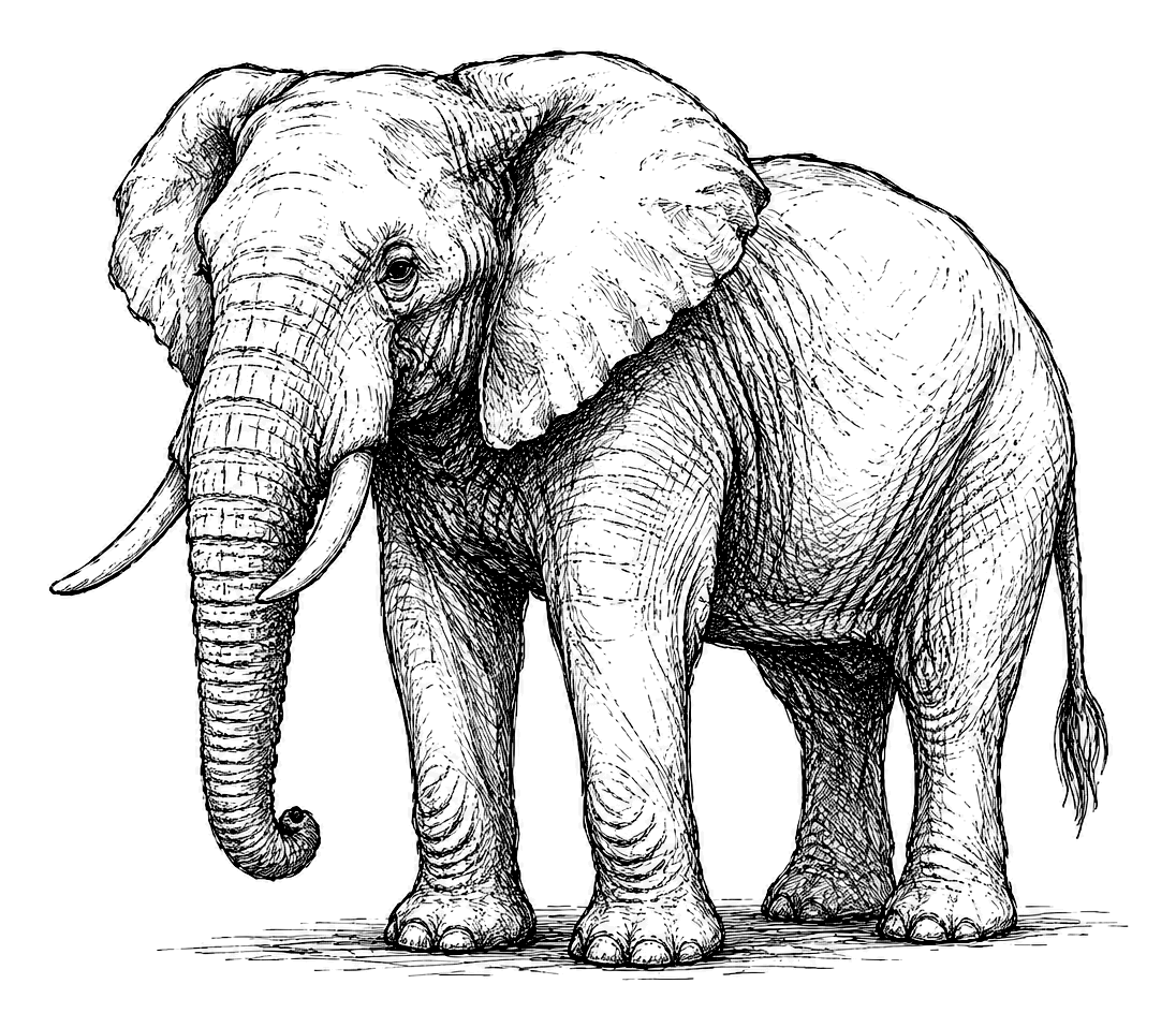 Elephant watermark for Integrity